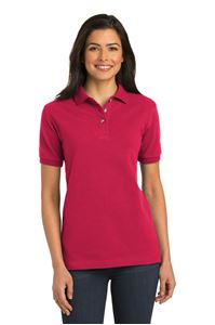 Picture of L420 Port Authority® Ladies Heavyweight Cotton Pique Polo