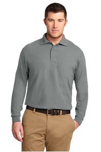 Picture of K500LS PORT AUTHORITY® SILK TOUCH™ LONG SLEEVE POLO