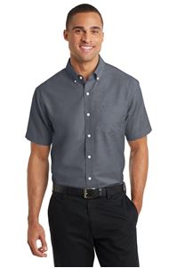 Picture of S659 PORT AUTHORITY MENS'S SHORT SLEEVE SUPERPRO OXFORD SHIRT