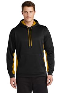 Picture of ST235 Sport-Tek Sport Wick Fleece Colorblock hooded Pullover