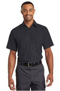 Picture of SY60  Kap Short Sleeve Solid Ripstop Shirt