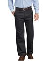 Picture of WP314BK DICKIES PREMIUM COTTON FLAT FRONT PANTS - BLACK