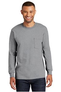 Picture of PC61LSP Port & Company® Long Sleeve Essential Pocket Tee