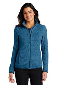 Picture of L232 Port Authority Ladies Sweater Fleece Jacket